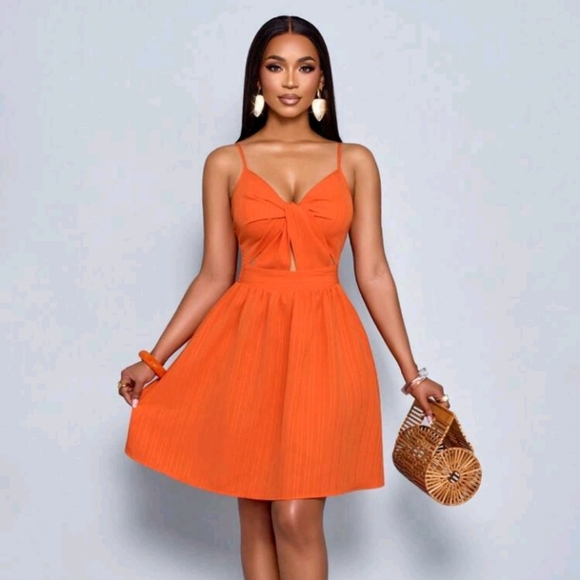 Spring/Summer Women's Wear Everyday Leisure Spring Vacation Burnt Orange - Picture 6 of 6